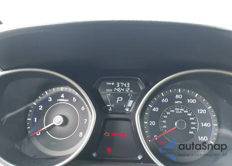 2013 Hyundai Elantra Gls from USA, damaged, VIN 5NPDH4AE6DH372074